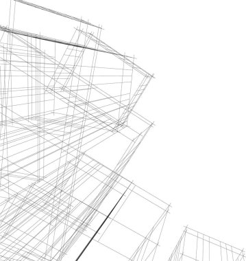 3D astarlı mimari sanat, dijital duvar kağıdı