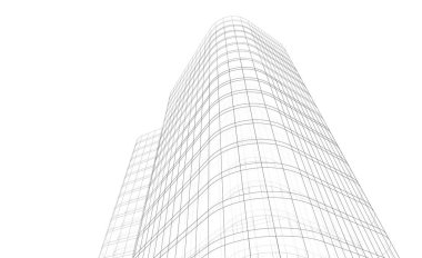 modern arkaplan, mimari çizim