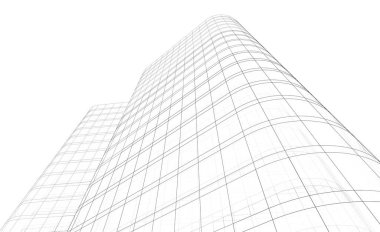 modern arkaplan, mimari çizim