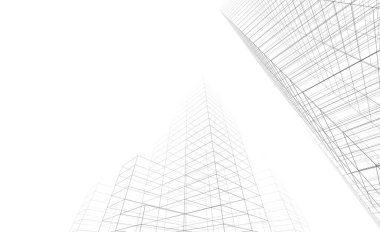 modern arkaplan, mimari çizim