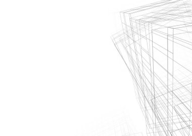 modern arkaplan, mimari çizim