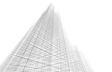 modern arkaplan, mimari çizim