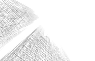 modern arkaplan, mimari çizim