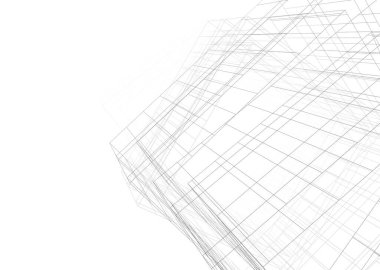 modern arkaplan, mimari çizim