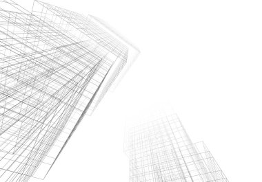 modern arkaplan, mimari çizim