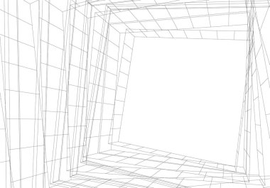 modern arkaplan, mimari çizim