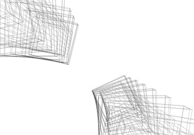 modern arkaplan, mimari çizim