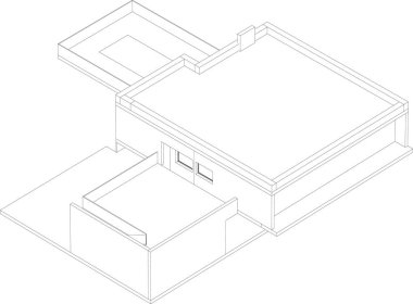 modern arkaplan, mimari çizim