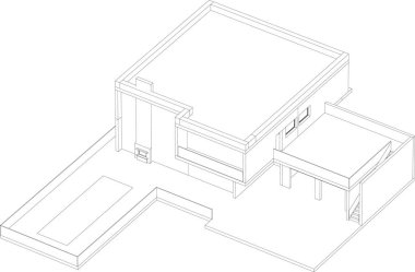 modern arkaplan, mimari çizim