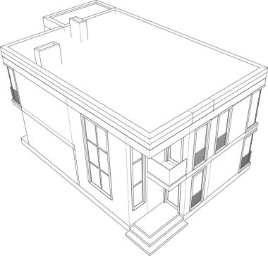 modern arkaplan, mimari çizim