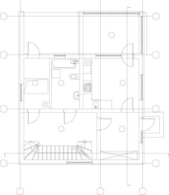 modern arkaplan, mimari çizim