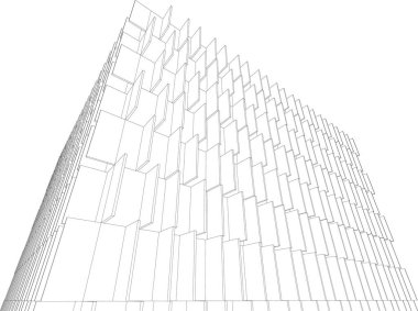 modern arkaplan, mimari çizim