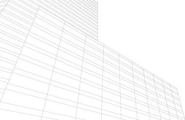 modern arkaplan, mimari çizim