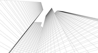 modern arkaplan, mimari çizim