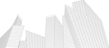 modern arkaplan, mimari çizim