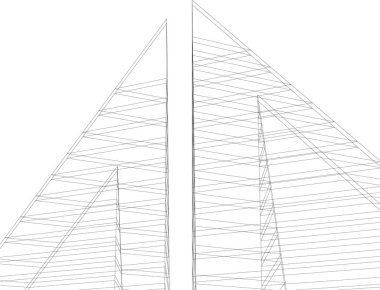 soyut mimari duvar kağıdı, dijital arkaplan