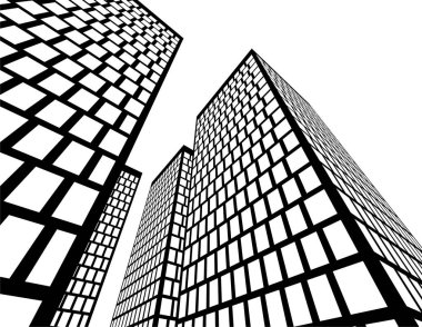 soyut mimari duvar kağıdı, dijital arkaplan