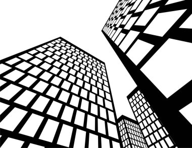 soyut mimari duvar kağıdı, dijital arkaplan