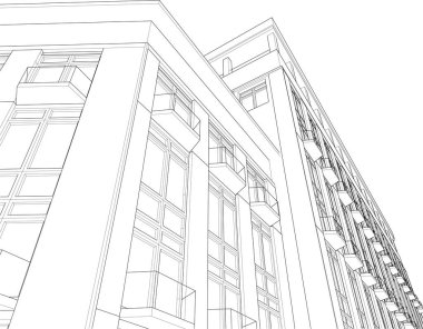 çizgili mimari duvar kağıdı, dijital arkaplan