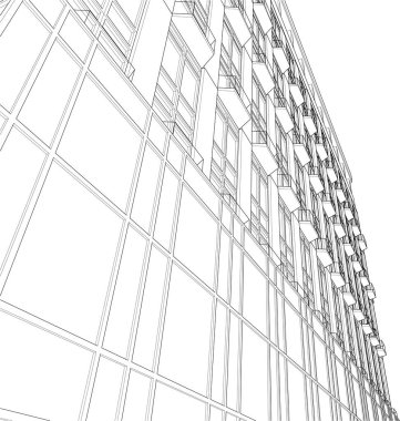 çizgili mimari duvar kağıdı, dijital arkaplan