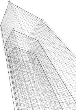 çizgili mimari duvar kağıdı, dijital arkaplan