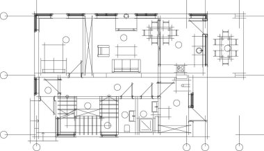 çizgili mimari duvar kağıdı, dijital arkaplan