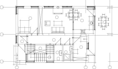 çizgili mimari duvar kağıdı, dijital arkaplan