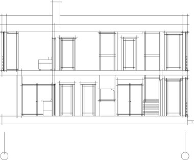 çizgili mimari duvar kağıdı, dijital arkaplan