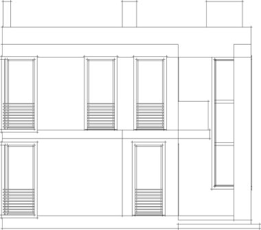 çizgili mimari duvar kağıdı, dijital arkaplan