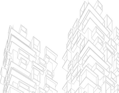 çizgili mimari duvar kağıdı, dijital arkaplan