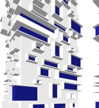 soyut mimari duvar kağıdı, dijital arkaplan