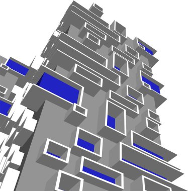 soyut mimari duvar kağıdı, dijital arkaplan