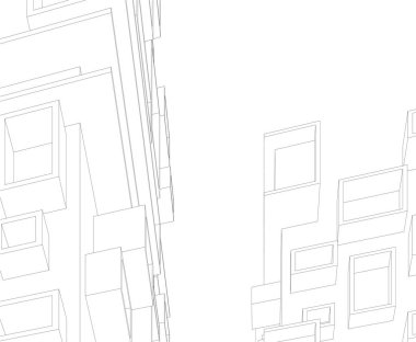 çizgili mimari duvar kağıdı, dijital arkaplan