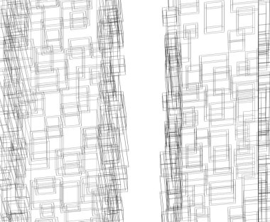 çizgili mimari duvar kağıdı, dijital arkaplan