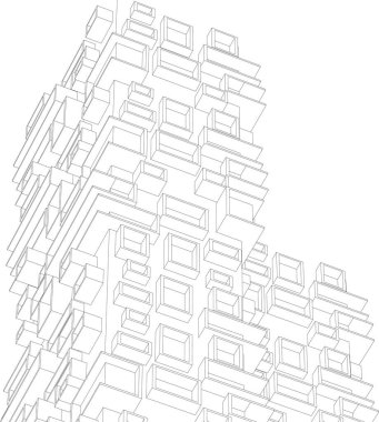 çizgili mimari duvar kağıdı, dijital arkaplan