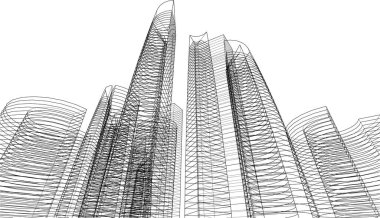 çizgili mimari duvar kağıdı, dijital arkaplan