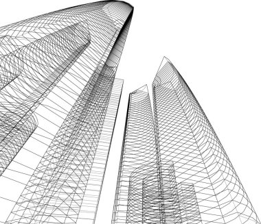 çizgili mimari duvar kağıdı, dijital arkaplan