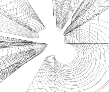 çizgili mimari duvar kağıdı, dijital arkaplan