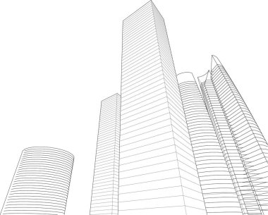 çizgili mimari duvar kağıdı, dijital arkaplan