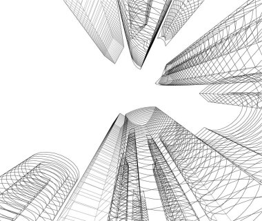 çizgili mimari duvar kağıdı, dijital arkaplan