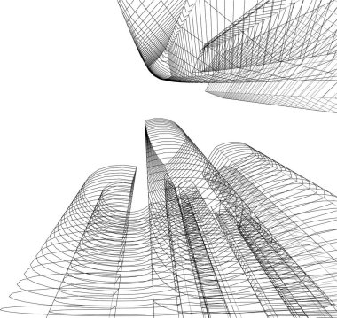 çizgili mimari duvar kağıdı, dijital arkaplan