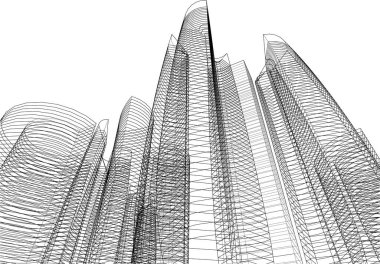 çizgili mimari duvar kağıdı, dijital arkaplan