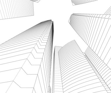 çizgili mimari duvar kağıdı, dijital arkaplan