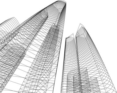 çizgili mimari duvar kağıdı, dijital arkaplan