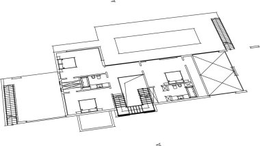 çizgili mimari duvar kağıdı, dijital arkaplan