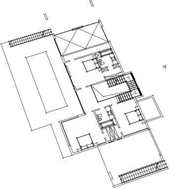 çizgili mimari duvar kağıdı, dijital arkaplan
