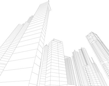 çizgili mimari duvar kağıdı, dijital arkaplan