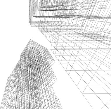 çizgili mimari duvar kağıdı, dijital arkaplan