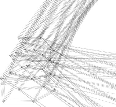 çizgili mimari duvar kağıdı, dijital arkaplan