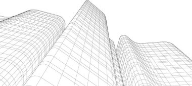 çizgili mimari duvar kağıdı, dijital arkaplan